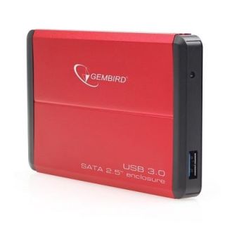 HDD CASE EXT. USB3 2.5/RED EE2-U3S-2-R GEMBIRD