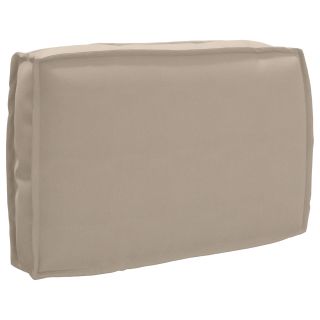 2-osaline kaubakasti patjade komplekt taupe Oxford kangast