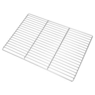 BBQ grillrest käepidemetega, ristkülikuline 50x35 cm, 304 roostevaba teras