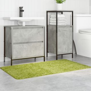 Vannitoavaip Ristkülikuline Roheline 70x120 cm Polüpropüleen Libisemisvastane