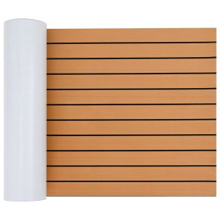 Paadi Põrand Ise-kleepuv Pruun ja Must 240x60 cm EVA Vaht