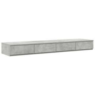 Voodi Sahtlid Betoonhall 160x36,5x16,5 cm Tehispuit
