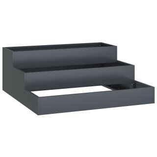 Aiateine kast 3-korruseline 90x90x35 cm Antratsiidi teras