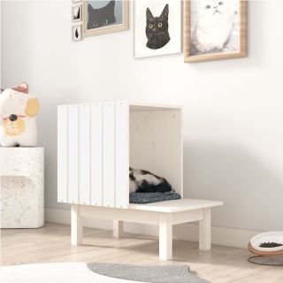 kassimaja valge 60x36x60 cm toekas männipuidust