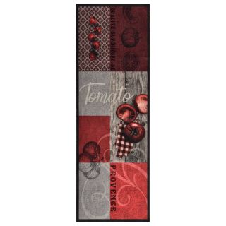 Коврик на пол кухни, моющийся, Tomato 45 x 150 см