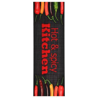 Коврик на пол кухни, моющийся, Hot&amp;Spicy 45 x 150 см