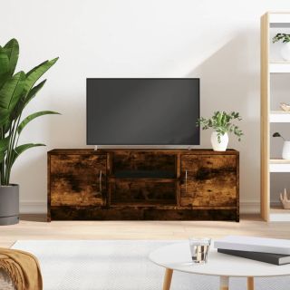 telerikapp, suitsutatud tamm, 102x30x37,5 cm, tehispuit