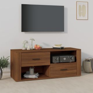 telerikapp, pruun tamm, 100x35x40 cm, tehispuit