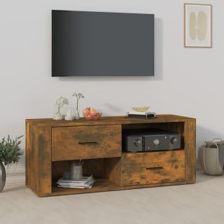 telerikapp, suitsutatud tamm, 100 x 35 x 40 cm, tehispuit
