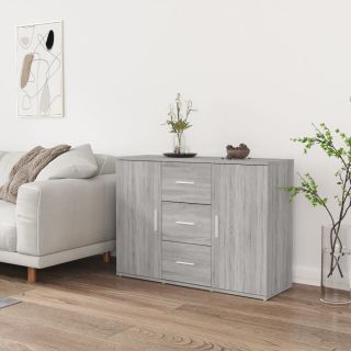 puhvetkapp, hall Sonoma tamm, 91x29,5x65 cm, tehispuit
