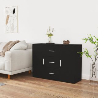 puhvetkapp, must, 91 x 29,5 x 65 cm, tehispuit
