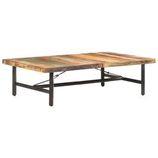 kohvilaud, 142x90x42 cm, taastatud puit