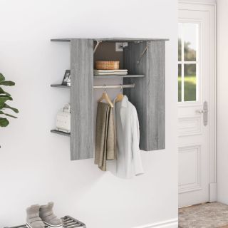 esikukapp, hall Sonoma tamm, 97,5 x 37 x 99 cm, tehispuit