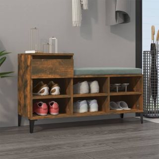 kingakapp, suitsutatud tamm, 102 x 36 x 60 cm, tehispuit