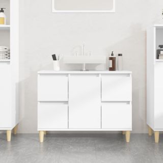 valamukapp, valge, 80 x 33 x 60 cm, tehispuit
