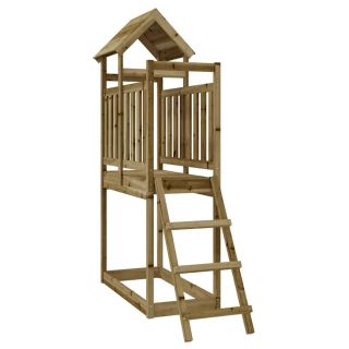 открытая игровая площадка, 53x110x214 см, пропитанная сосновая древесина