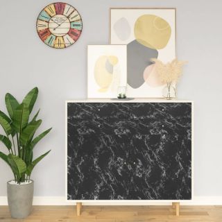 iseliimuv mööblikile, must kivi, 500 x 90 cm, PVC