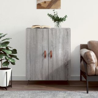puhvetkapp, hall, Sonoma tamm, 69,5 x 34 x 90 cm, tehispuit