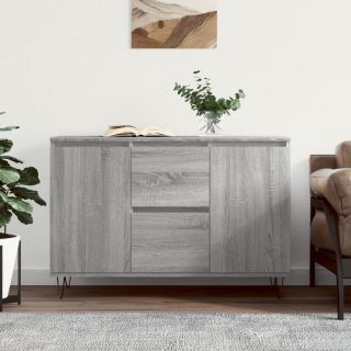 puhvetkapp, hall Sonoma tamm, 104 x 35 x 70 cm, tehispuit