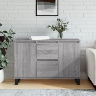 puhvetkapp, hall Sonoma tamm, 104 x 35 x 70 cm, tehispuit