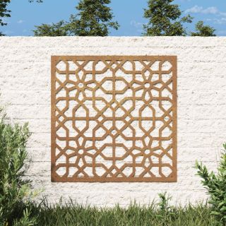 aia seinakaunistus, 55 x 55 cm, Corteni teras, mauri disain
