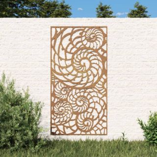 aia seinakaunistus, 105x55 cm, Corteni teras, merikarbi disain