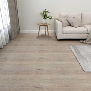 iseliimuvad põrandaplaadid 55 tk, PVC, 5,11 m², pruunikashall