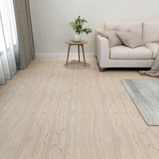iseliimuvad põrandaplaadid 55 tk, PVC, 5,11 m², helepruun
