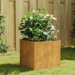 taimekast, 40 x 41 x 40 cm, Corten teras