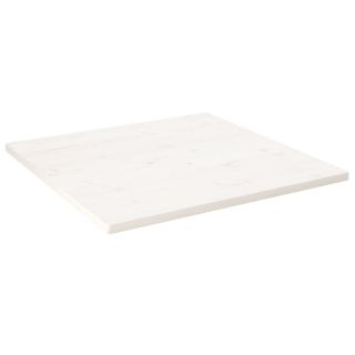 lauaplaat, valge, 70 x 70 x 2,5 cm, männipuit, kandiline