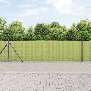 Keevitatud Võrgutara 13 Pikendatud Postiga Hall 0.6x25 m Teras