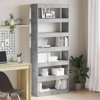 Betoonhall riiul Betoonhall Tehispuit 80 x 30 x 198 cm Riiul