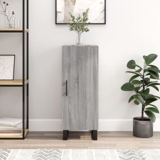 puhvetkapp, hall Sonoma tamm, 34,5x34x90 cm, tehispuit