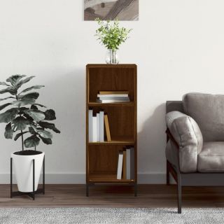puhvetkapp, pruun tamm, 34,5x32,5x90 cm, tehispuit