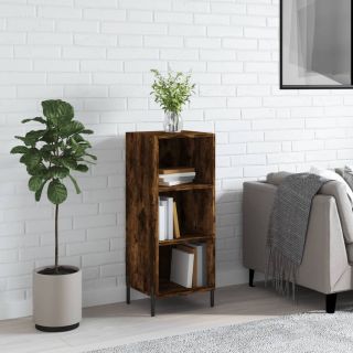 puhvetkapp, suitsutatud tamm, 34,5x32,5x90 cm, tehispuit
