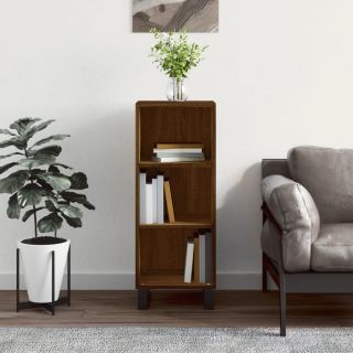 puhvetkapp, pruun tamm, 34,5x32,5x90 cm, tehispuit