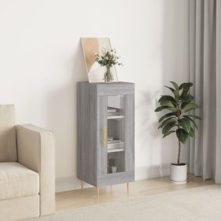 puhvetkapp, hall Sonoma tamm, 34,5x34x90 cm, tehispuit
