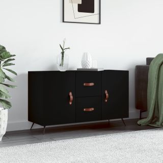 puhvetkapp, must, 100 x 36 x 60 cm, tehispuit