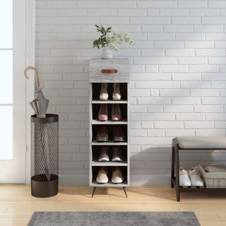 jalatsikapp, hall Sonoma tamm, 30 x 35 x 105 cm, tehispuit