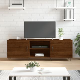 telerikapp, pruun tamm, 150x30x50 cm, tehispuit