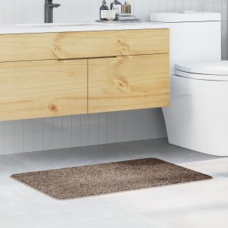 Vannitoovaip Ristkülikuline Pruun 60x90 cm Polüpropüleen Libisemisvastane