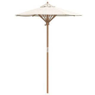 Aed Vihmavari Kreemjas Valge 150x210 cm Bambus