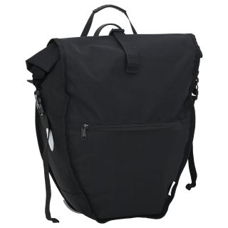 jalgrattakott kandmisseinale 25 L must 32.5x17x57 cm
