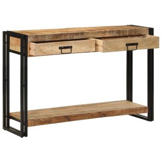 Konsoollaud 120x33x75 cm Tugev Karm Mango Puit