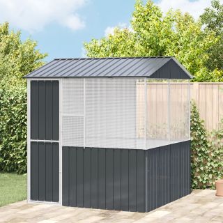 Lindude Puur Antratsiit 215x78x200 cm Galvaniseeritud Teras