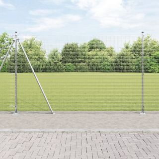 keevitatud traadi aed 13 flange poste 1.4x50 m galvaniseeritud terasest