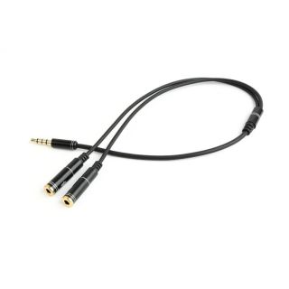 CABLE AUDIO 3.5MM 4-PIN TO/3.5MM S+MIC CCA-417M GEMBIRD