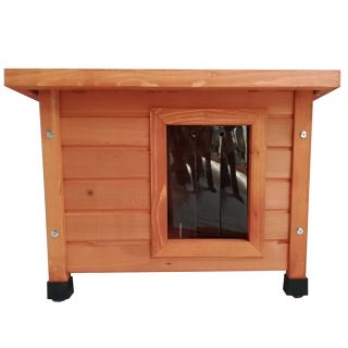 @Pet õue kassimaja, 57x45x43 cm puit, pruun