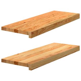 aknalauad 2 tk, helepruun, 70 x 25 x 2 cm, toekas tammepuit