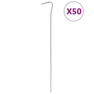telgivaiad 50 tk, 23 cm Ø3 mm, tsingitud teras
